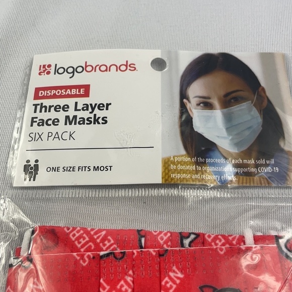 Logo brands New Jersey devils face mask - Picture 2 of 4